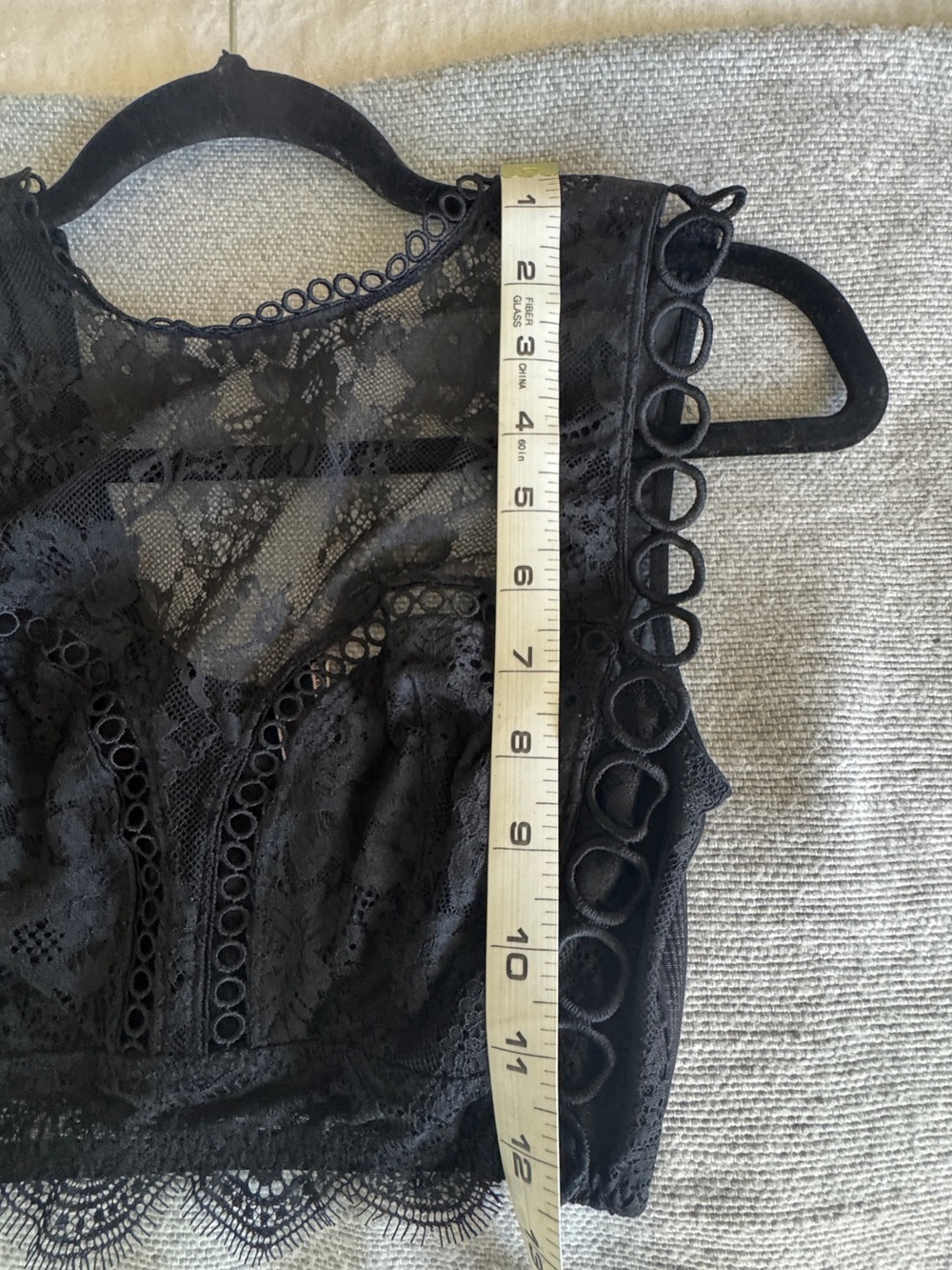 Victoria's Secret Black Lace Sheer Bralette Top - Picture 13 of 15